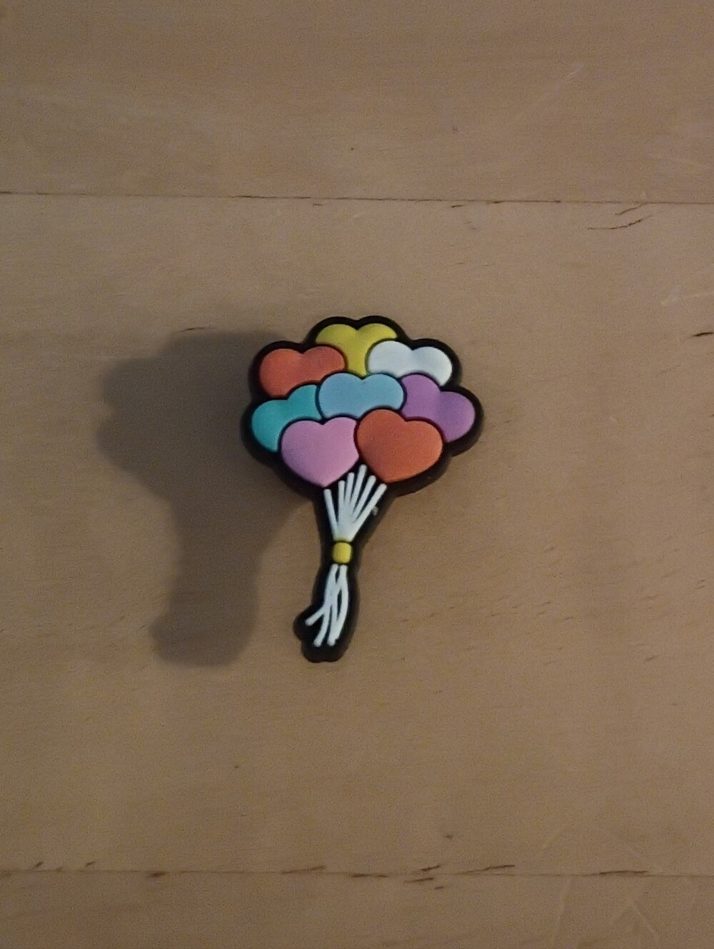 10 for $10 Jibbitz Croc Charms - Multicolored Heart Balloons - New Shoe Charm
